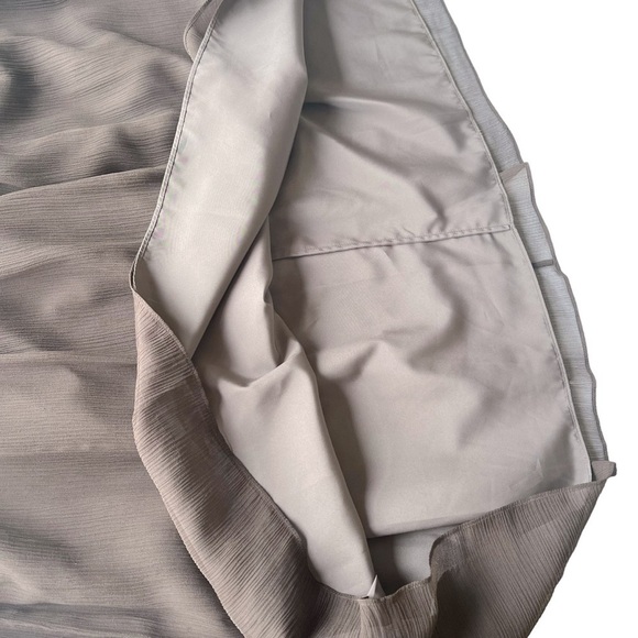 J.Crew Strapless 100% Silk Strapless Brown Dress in Size 10 - Picture 8 of 11